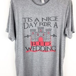 Game of Thrones Red Wedding x Billy Idol Tee (L)